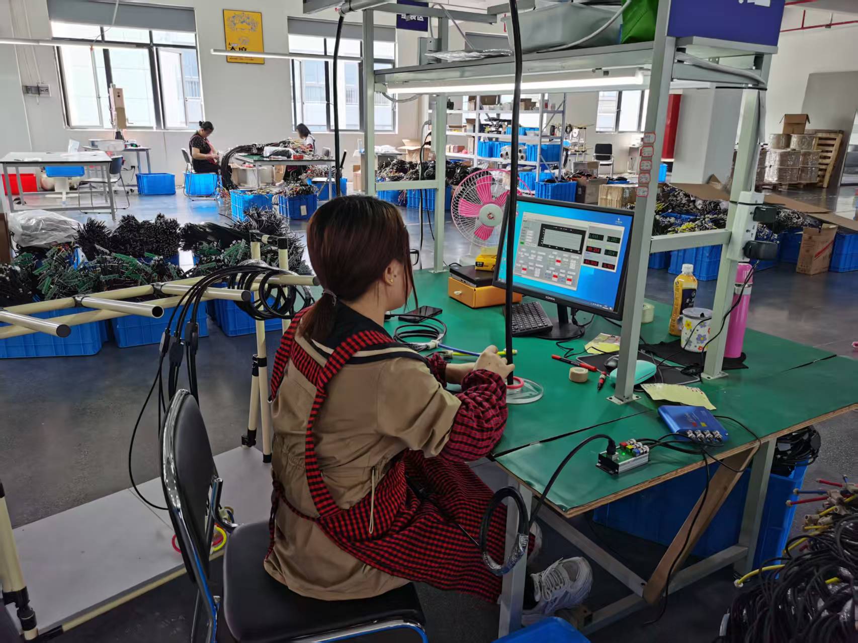 Actual Scenes of the Factory